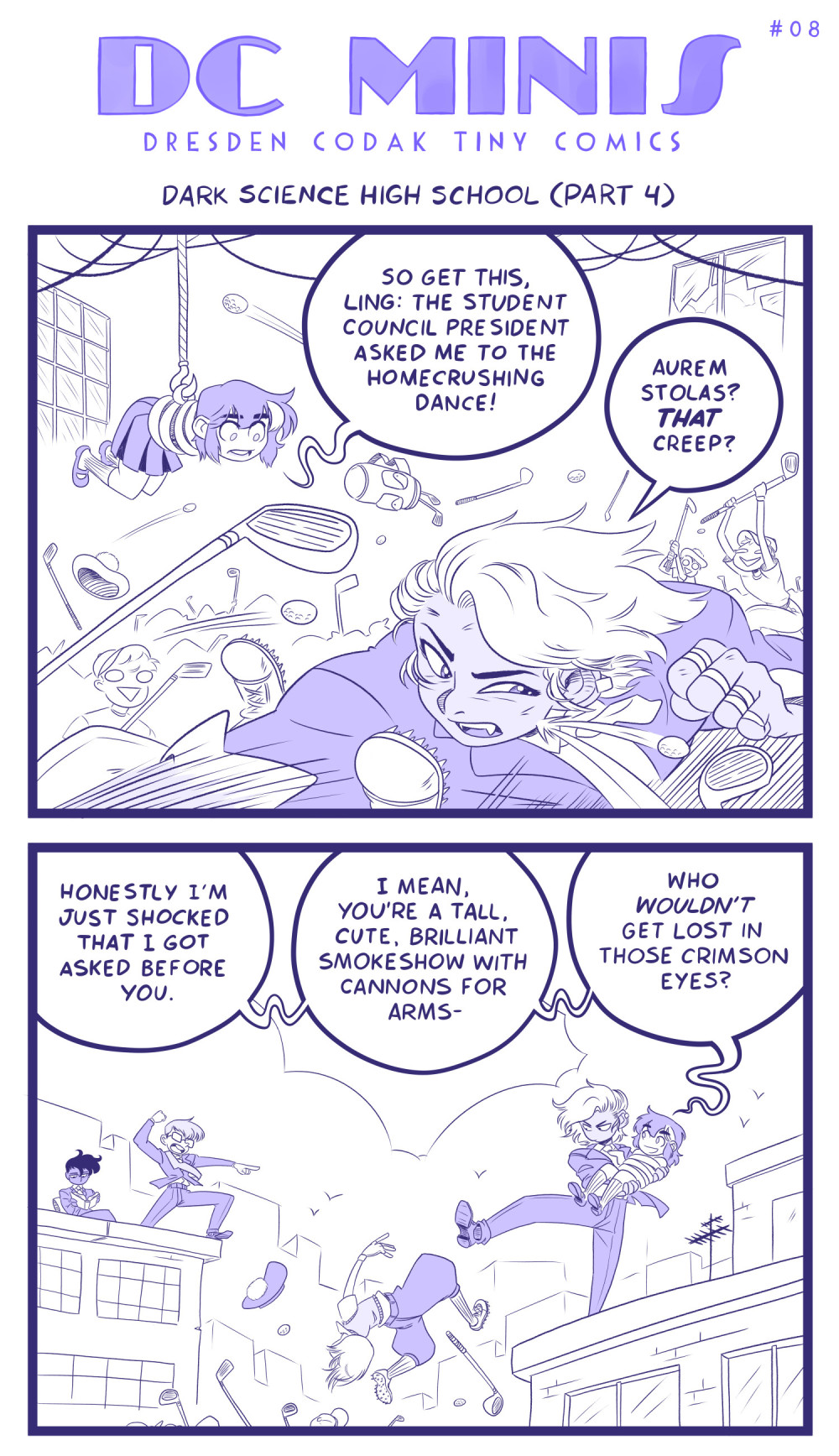 DC Minis #08 – Dark Science High School (Part 4)