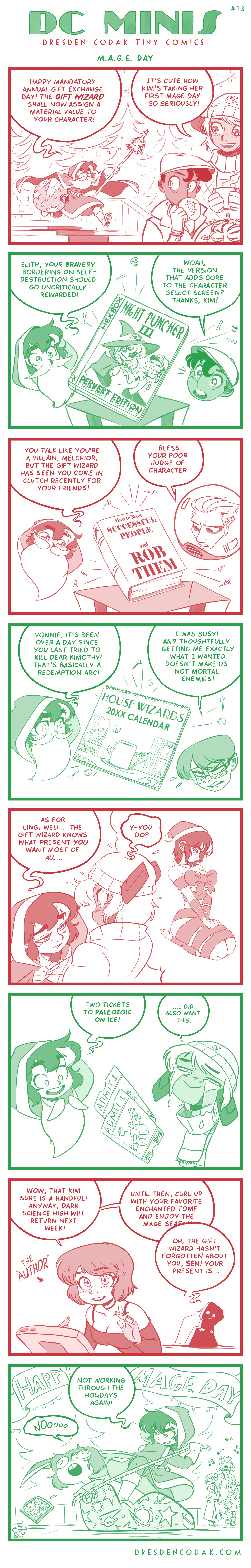 DC Minis #13 – M.A.G.E. Day