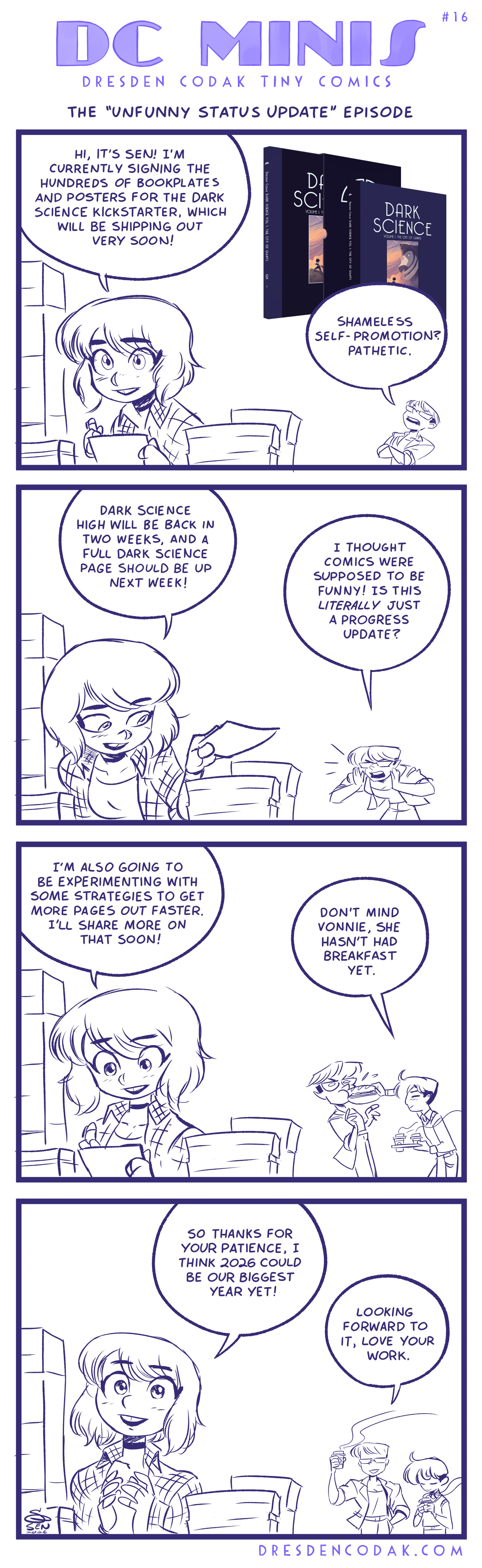 DC Minis #16 - The Unfunny Status Update Episode