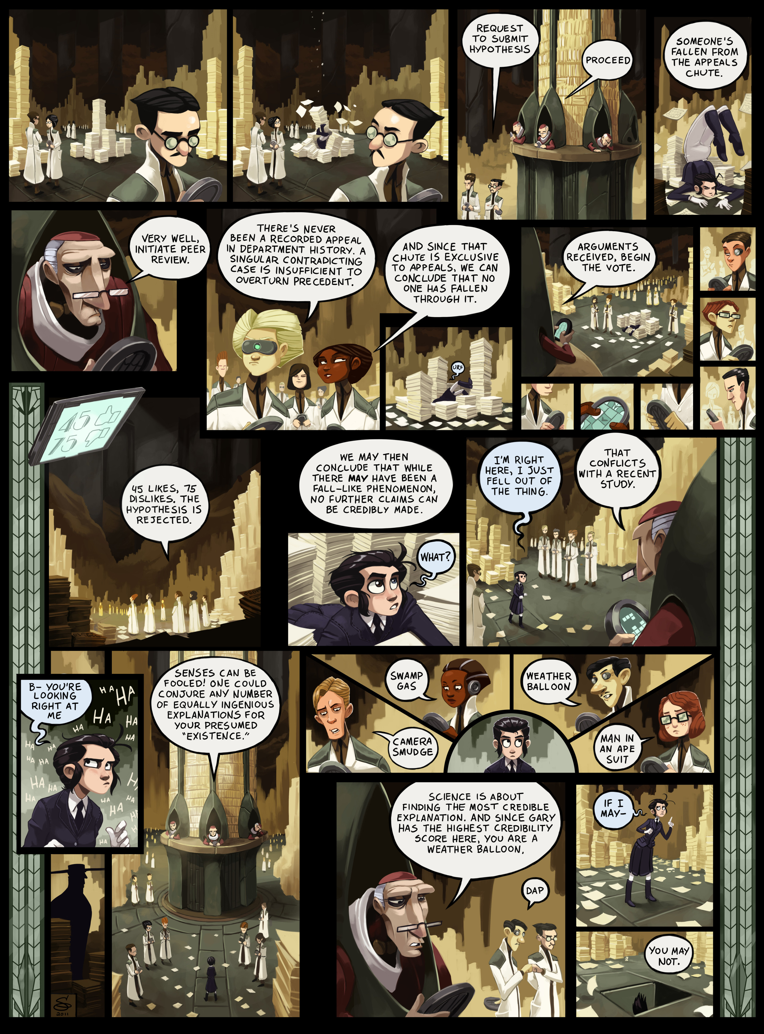 Dark Science #09 – Insufficient Credibility