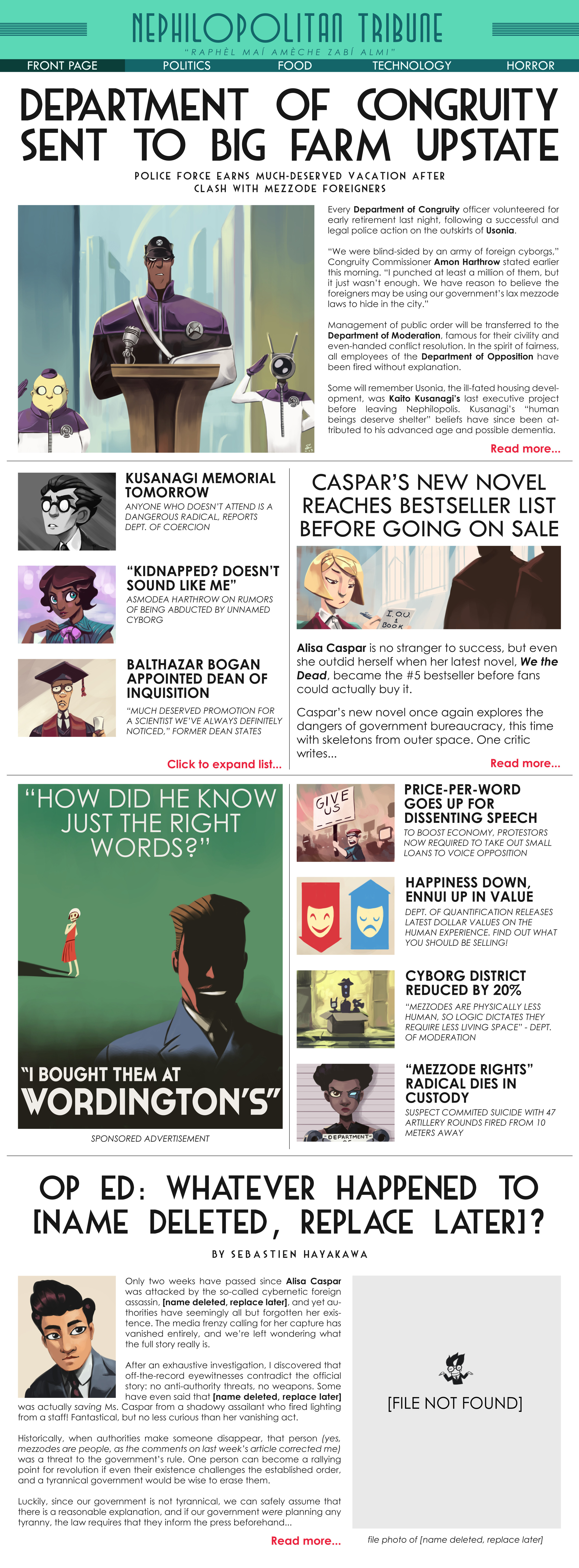 Select Dark Science #80 – Believe Everything You Read	
Dark Science #80 – Believe Everything You Read