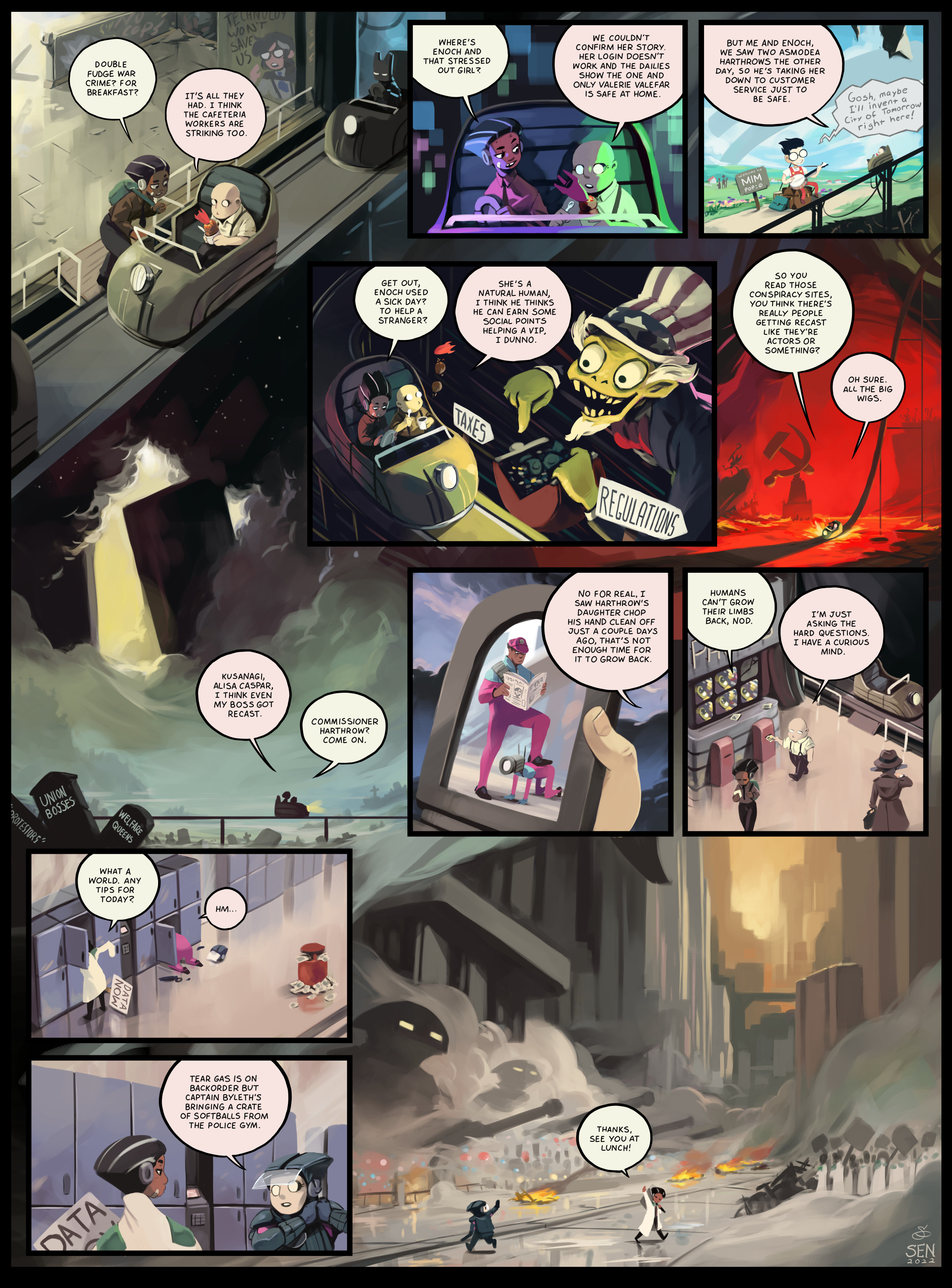 Dark Science #120 – Morning Commute