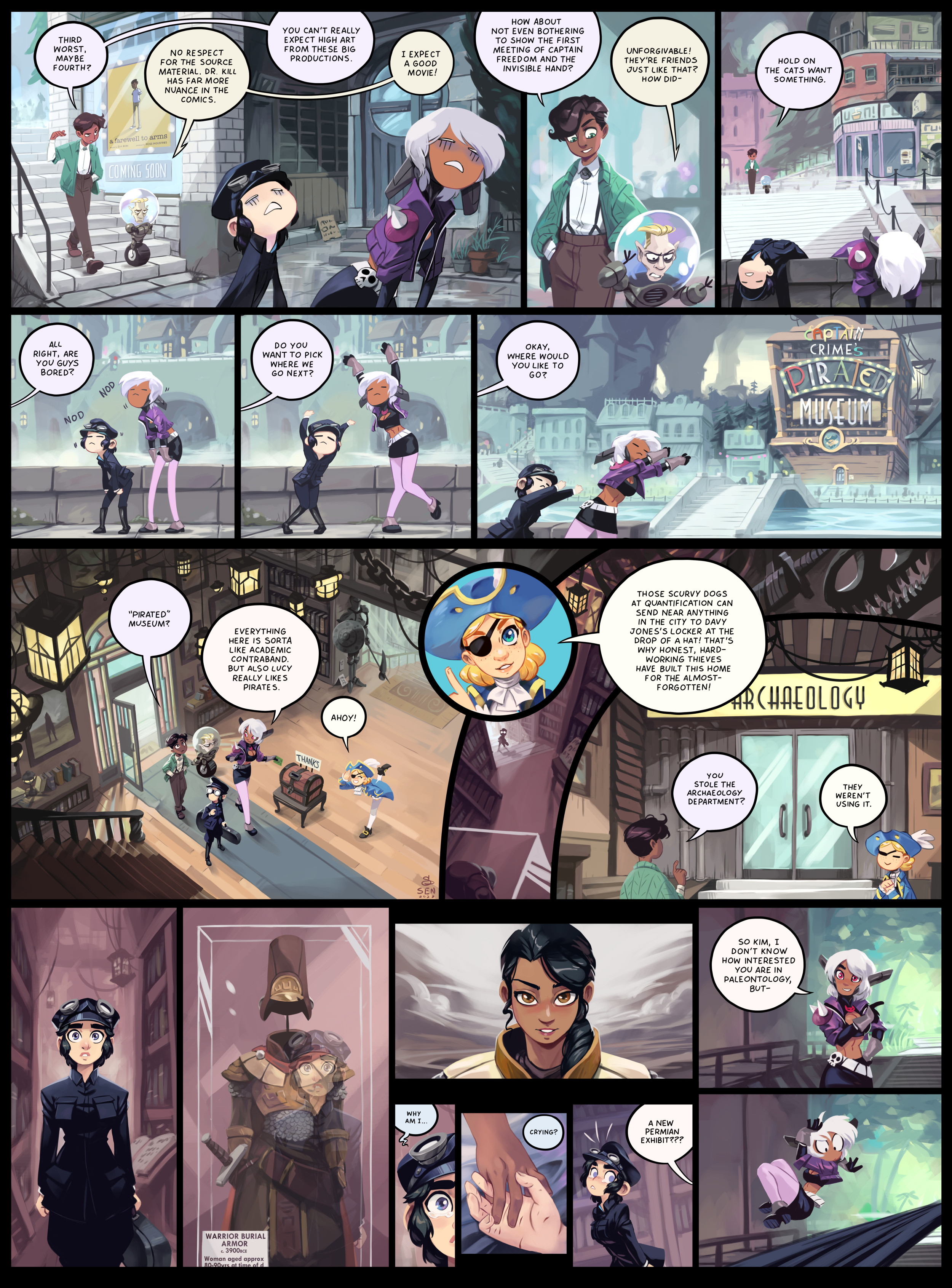 Dark Science #123 – Captain Crime’s Pirated Museum