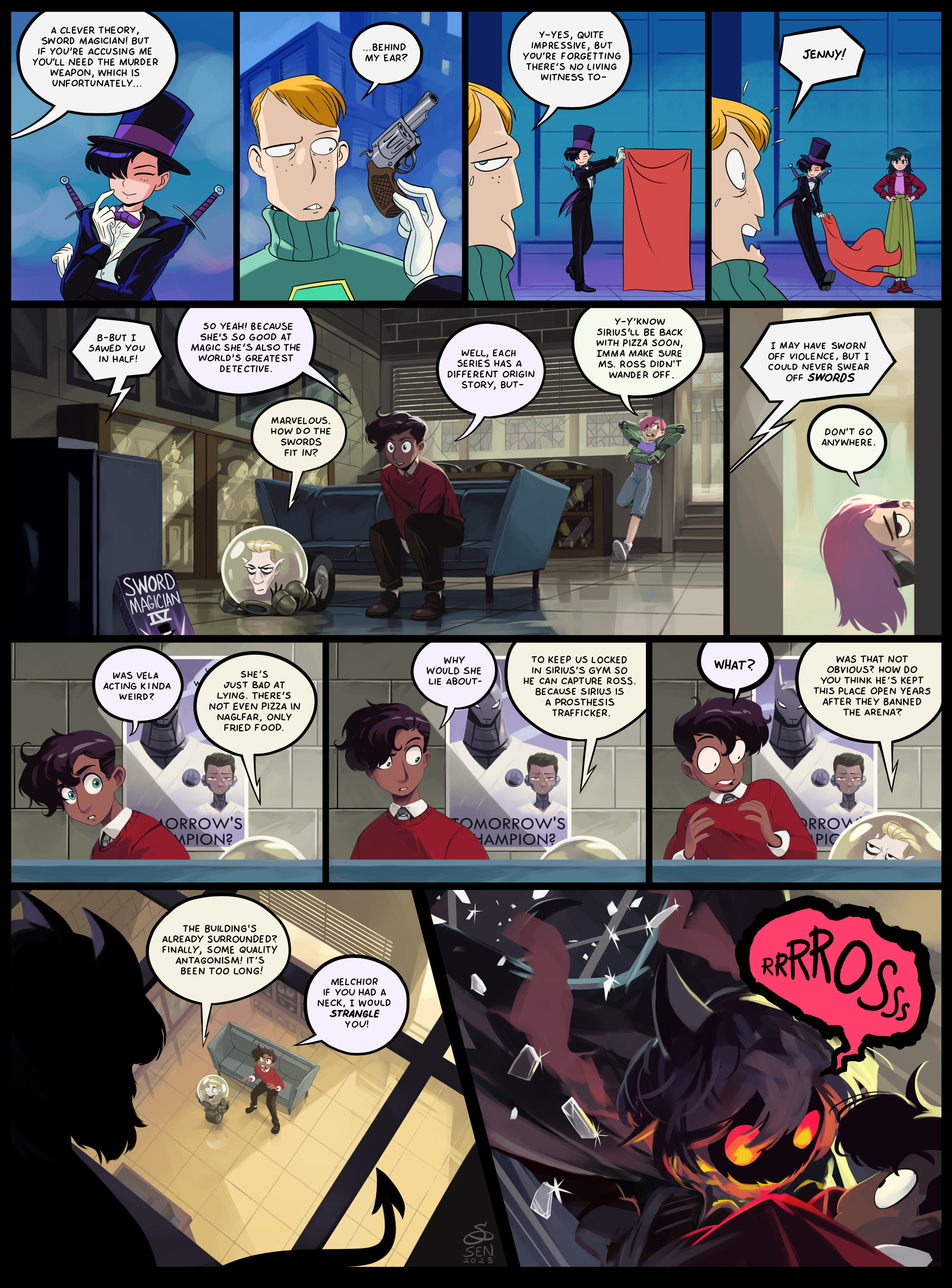 Dark Science #159 – Sword Magician IV