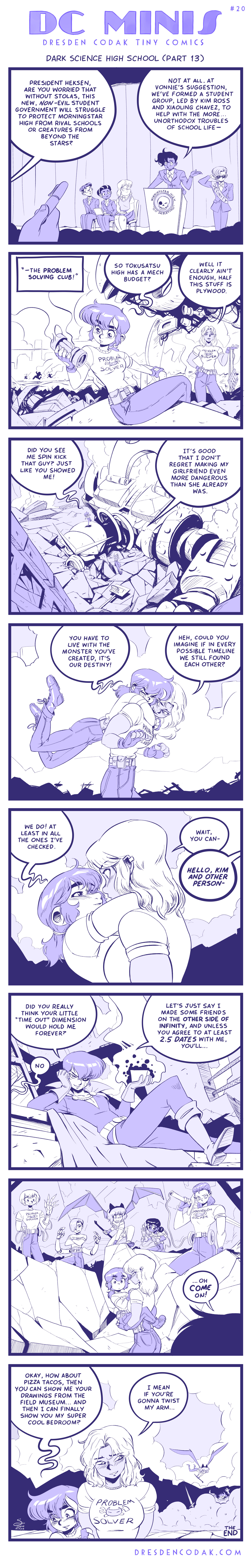 DC Minis #20 – Dark Science High School (Part 13)