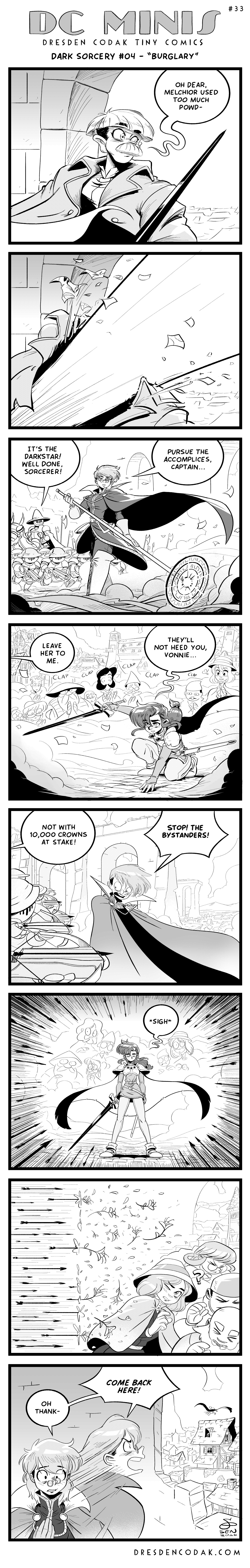 DC Minis #33 – Dark Sorcery Part 4 – “Burglary”
